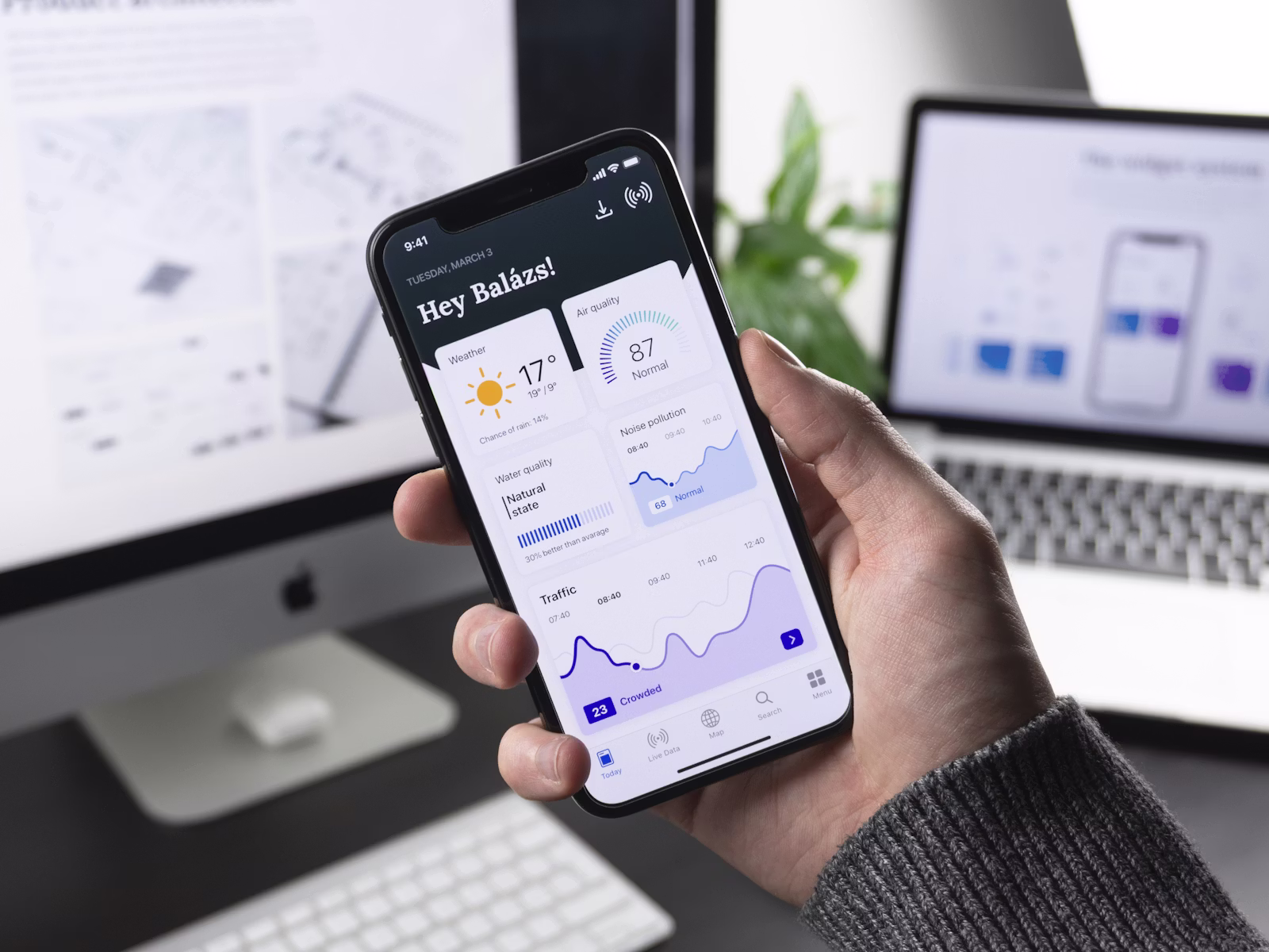 UI design and prototype